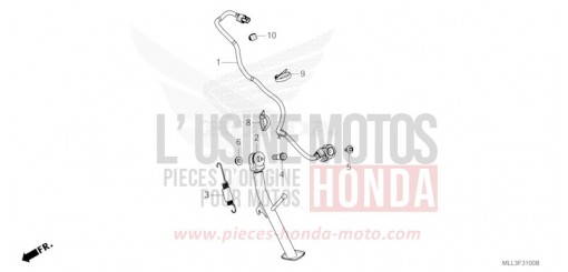 BEQUILLE CB1000S de 2025